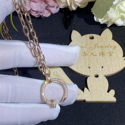 [Renovia Jewelry]JUSTE NECKLACE FULL DIAMONDS