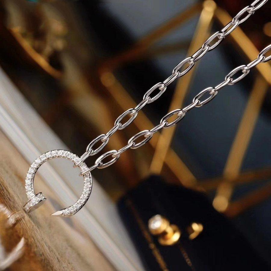 [Renovia Jewelry]JUSTE NECKLACE FULL DIAMONDS