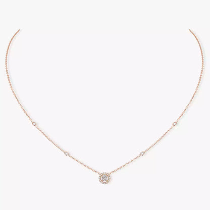 [Renovia Jewelry]Diamond Necklace 0,20ct Brilliant Shape Joy