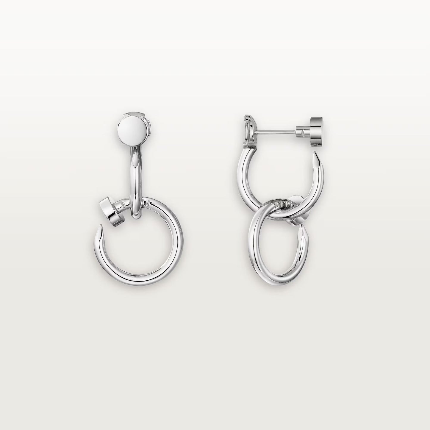 [Renovia Jewelry]JUSTE NO DIAMOND DOUBLE EARRINGS