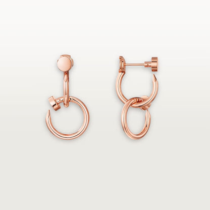 [Renovia Jewelry]JUSTE NO DIAMOND DOUBLE EARRINGS