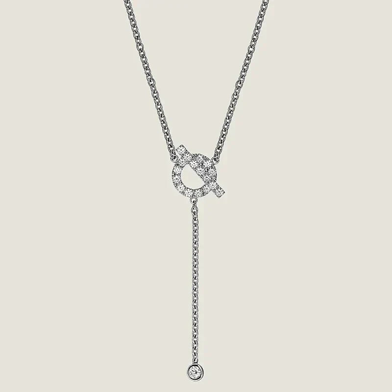 [Renovia Jewelry]FINESSE SILVER DIAMOND NECKLACE