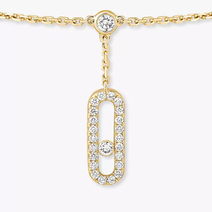 [Renovia Jewelry] Move Uno pavé ankle bracelet