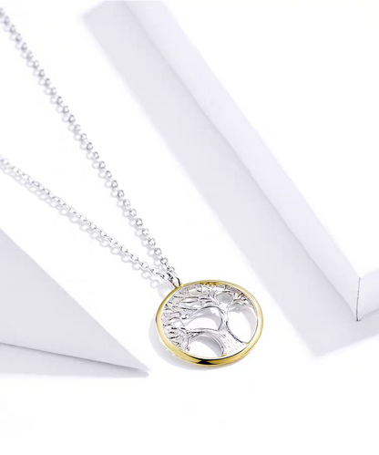 Life Tree Silver Necklace